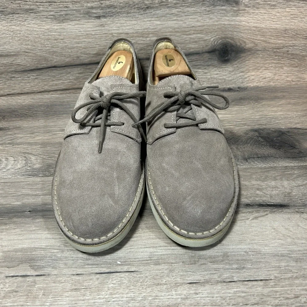 Barney's New York Taupe Beige Dress Shoes Men Size 9 Only Worn Twice